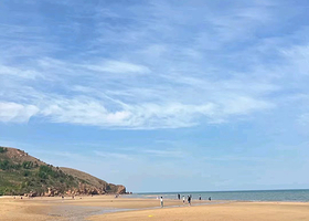 大连李官龙王庙沙石浴场