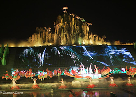 蒙山沂水大型水上实景演出