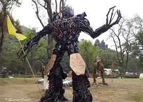 变形金刚互动艺术展