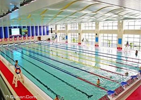 现代文体中心游泳馆
