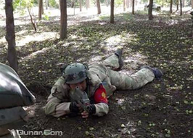 蜀岗西峰丛林狼真人CS