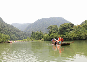 泉州桃仙溪竹筏漂流