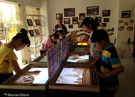 瀚漠沙画艺术体验馆