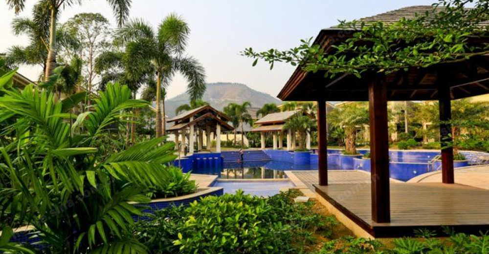 恩平泉林度假区泉林黄金小镇酒店 华侨公馆(一房一厅) 双人水禾田温泉