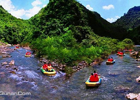 遂昌黄金谷漂流