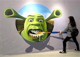 玫瑰香缇3D画展