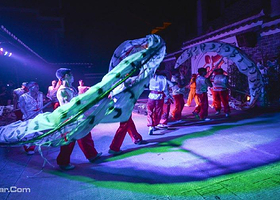 兴龙园非物质文化遗产表演