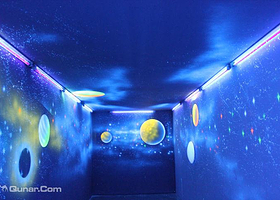 盛幻泰迪熊夜光3D艺术馆