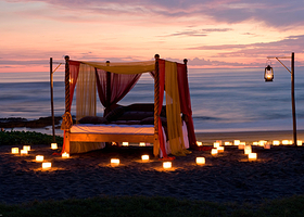 巴厘岛浪漫烛光晚餐