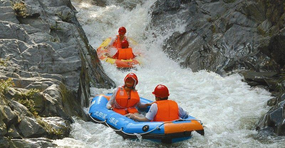 南昌梅岭漂流 峡谷探险双人票七夕特惠180元