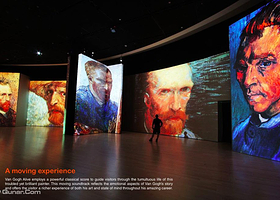 不朽的梵高感映艺术大展