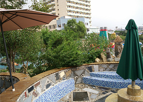 望海楼观海露天温泉