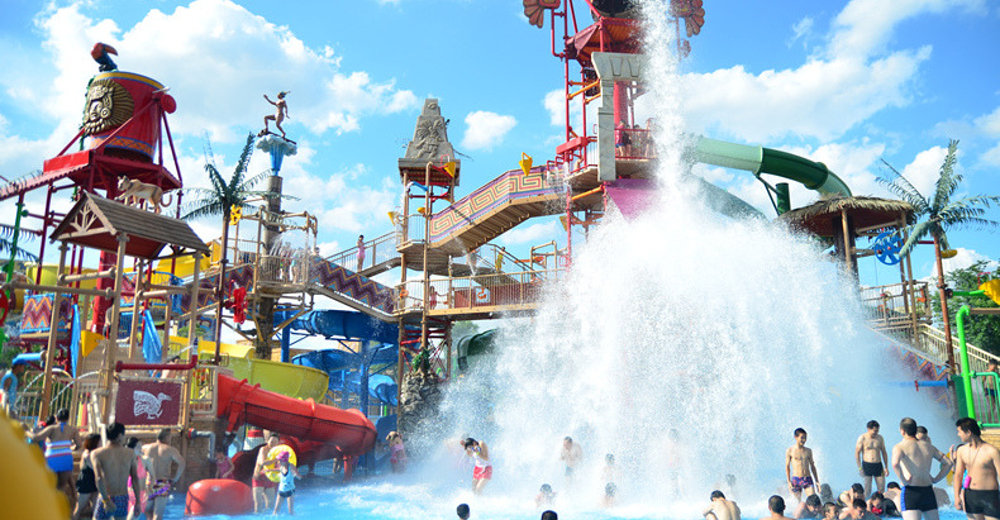 武汉玛雅海滩水公园 情侣套票【六月周五惊喜价】