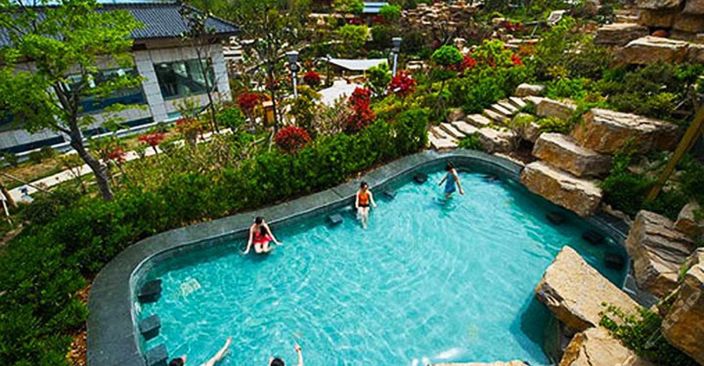 仙坛山温泉小镇成人票(含中西自助餐1顿)(6.1-5.