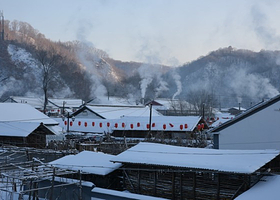 辽宁雪乡沙河子满族民俗村