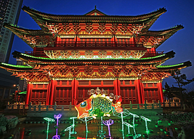 滕王阁新春祈福灯会