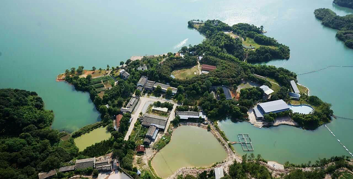 衢州九龙湖太阳岛景区