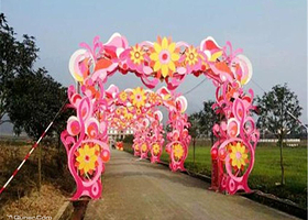 绵竹九龙山田野灯会