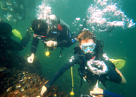 长兴岛出海潜水