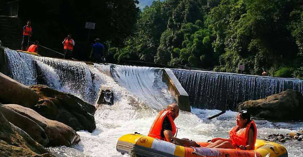 青城两河漂流淡季票