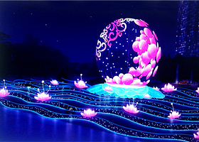 奥肯尼克魔幻之夜自贡花灯展