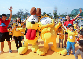 广州加菲猫欢乐跑
