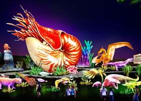 2017首届射洪侏罗纪国际焰火灯会