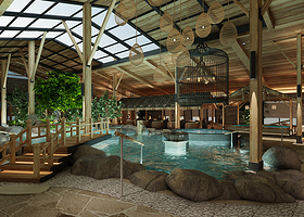 溪溪里汤泉洗浴