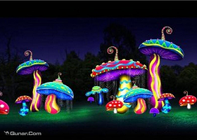 熊猫恐龙迎春灯会