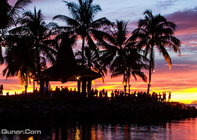 沙巴香格里拉日落酒吧