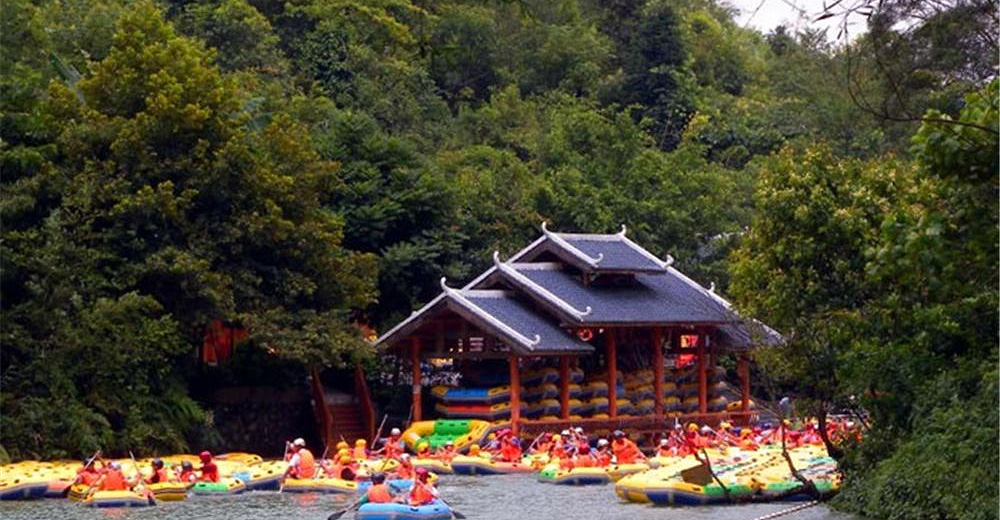 百色大王岭漂流景区大王岭漂流门票提前一天