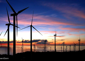 风力发电游览区