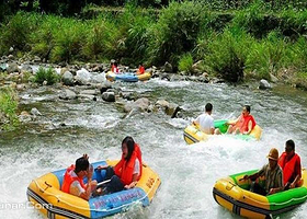 莲花山双溪漂流