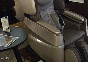 微SPA缓压区-奥佳华按摩椅体验