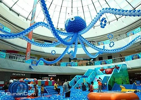 松江万达海底小纵队移动城堡