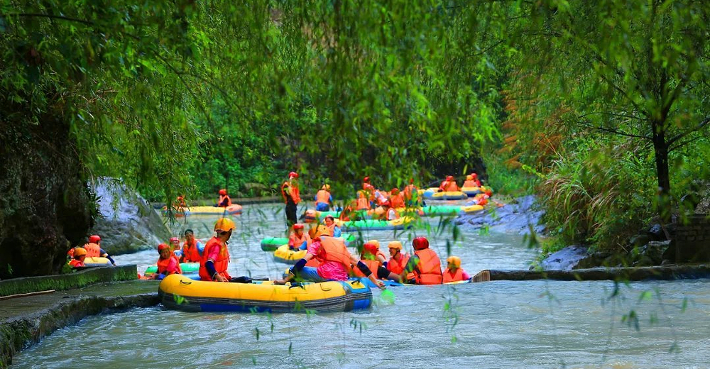 浏阳凤凰峡漂流成人票