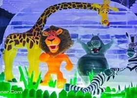 烟台大悦城冰雕展