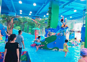 安庆青蛙泡泡室内恒温儿童水上乐园