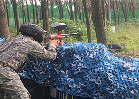 第九战区真人CS彩弹（武汉石榴红村花世界）