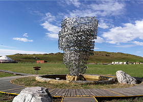 阿贡盖提草原石人景区