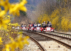 江村铁道自行车