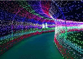 沙颍河汽车露营地灯光庙会展