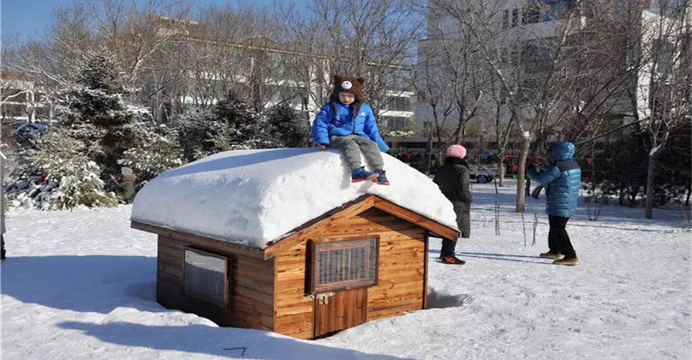 白各庄绿洲水乡养生园冰雪节亲子1大1小10个游玩项目