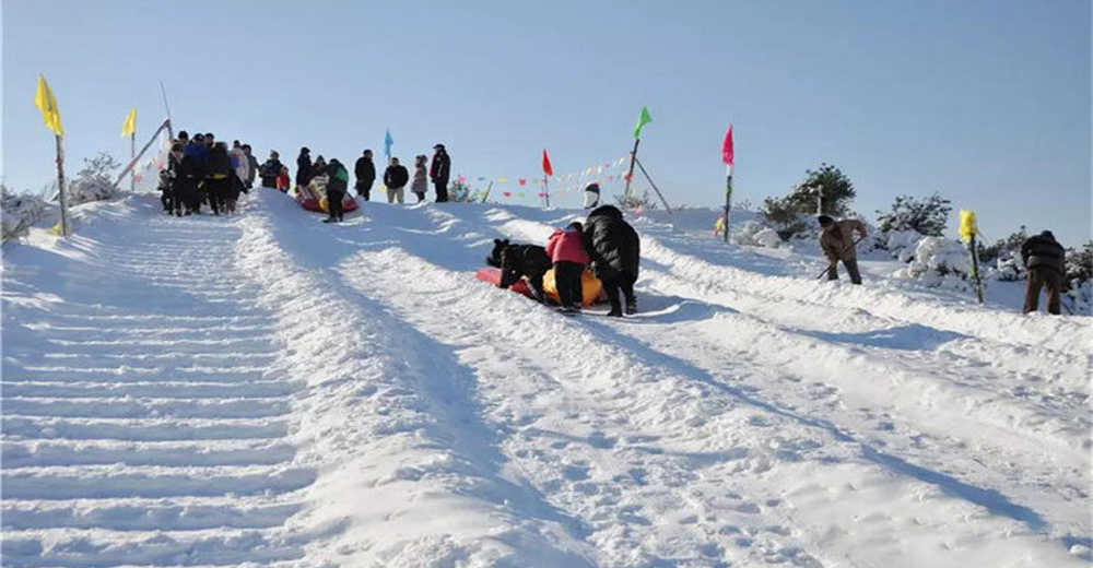 白各庄绿洲水乡养生园冰雪节亲子1大1小10个游玩项目