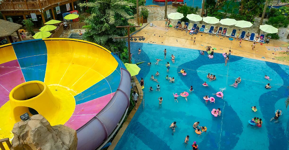 苏州乐园四季悦温泉 1大1小 亲子票 千票旅游 景点门票预订