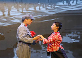 吉安井冈山大型红色主题舞台