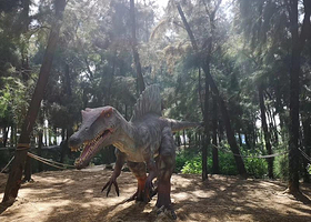 泉州惠安青山湾侏罗纪世纪大型恐龙主题公园