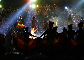 凉山彝族火把节主会场