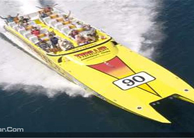 迈阿密比斯坎湾极速快艇观光