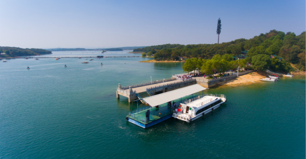 漳河风景区湖心岛 游船套票(赠送阳光沙滩)